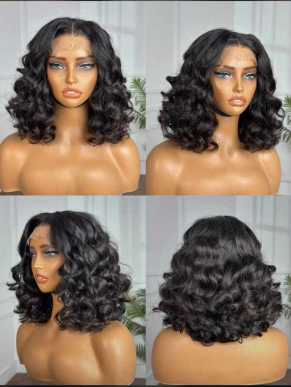 5x5 HD Lace curly 100% Human Hair Wig