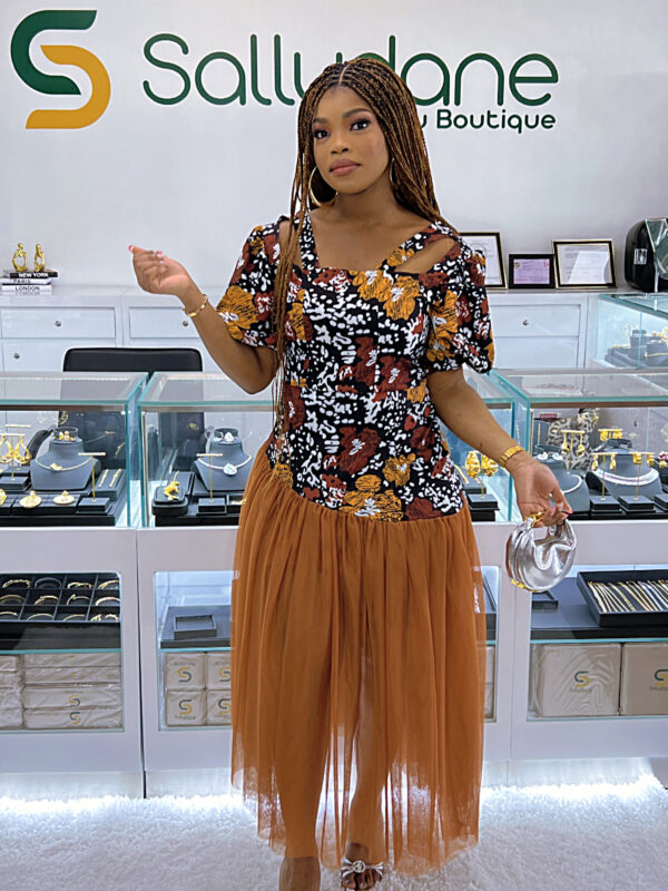 African Print Dress