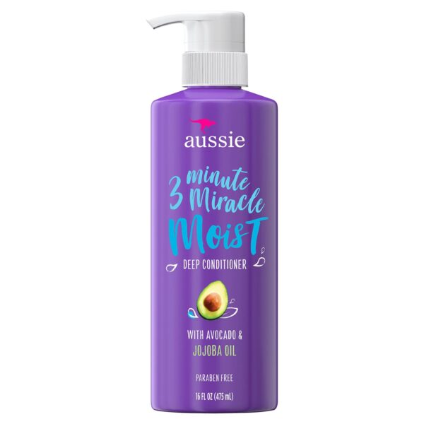 Aussie Miracle Moist 3 Minute Deep Cond 16oz